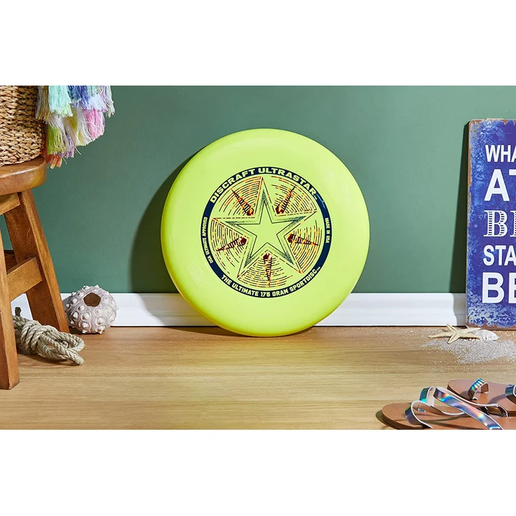 Unbekannt Discraft 802001-106 - Ultrastar Sport Disc, 175 g, Fluorescent Yellow – Bild 6
