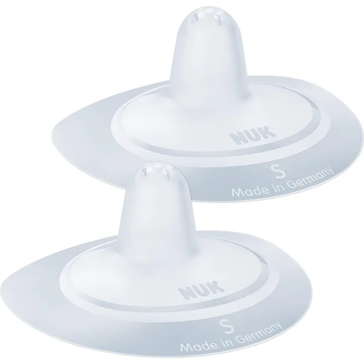 NUK Nippelschoner (Silikon) Größe S - 2 Stück 721327 Nuk