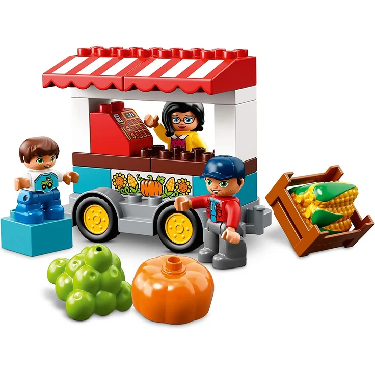 LEGO Duplo 10867 - Bauernmarkt Große Bausteine – Bild 2