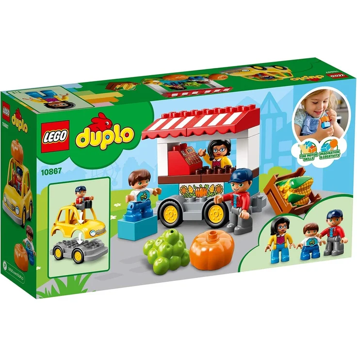 LEGO Duplo 10867 - Bauernmarkt Große Bausteine – Bild 6