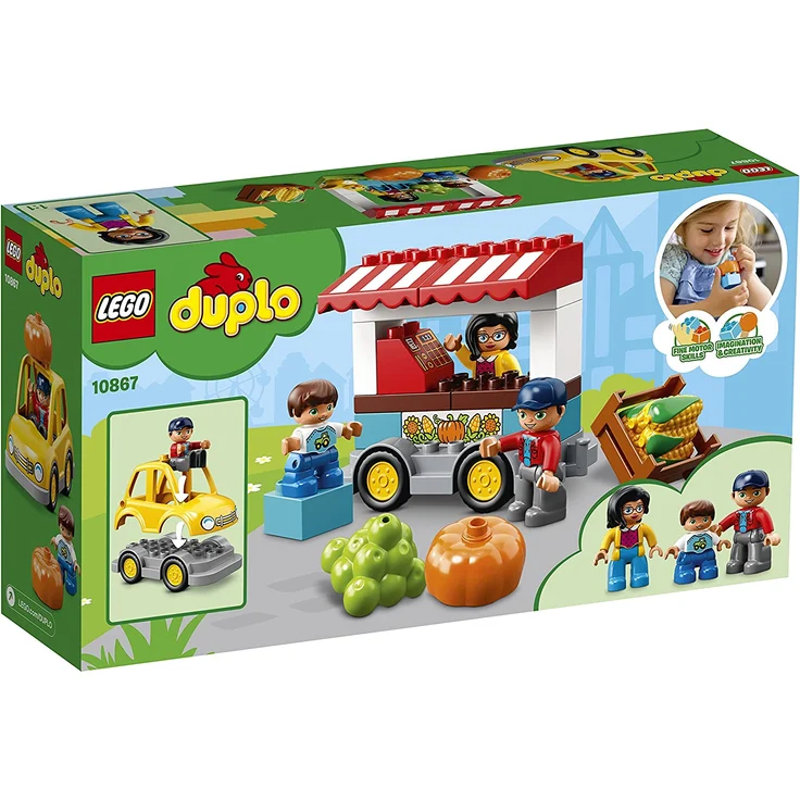 LEGO Duplo 10867 - Bauernmarkt Große Bausteine – Bild 7