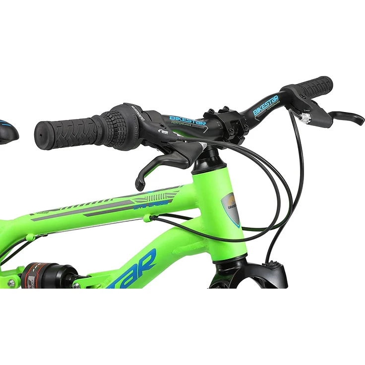 Bikestar Fully Mountainbike Kinderfahrrad 20 Zoll - Grün – Bild 6