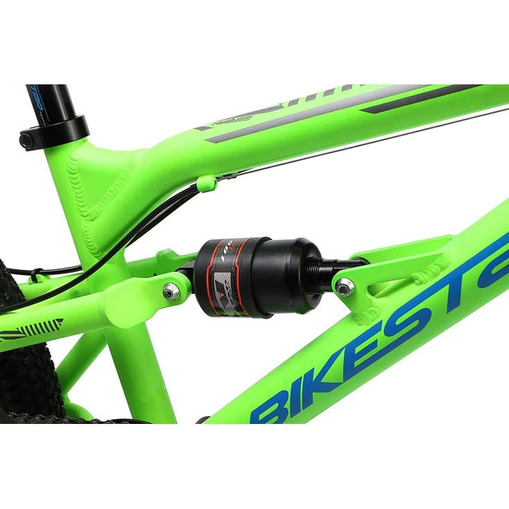 Bikestar Fully Mountainbike Kinderfahrrad 20 Zoll - Grün – Bild 4