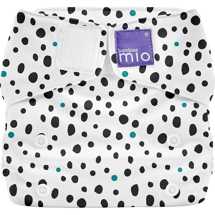 Bambino Mio, miosolo All-in-One Stoffwindel, Dalmatiner Punkte