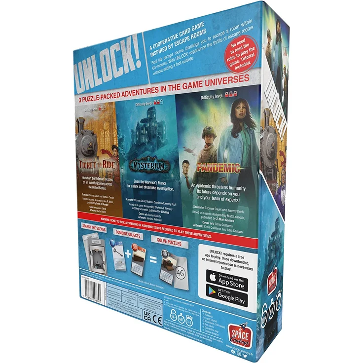 Asmodee Unlock 10 Game Adventures – Bild 2