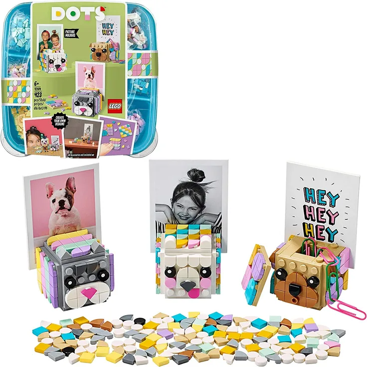 LEGO 41904 DOTS Foto Würfel Bastelset für Deko-Accessoires