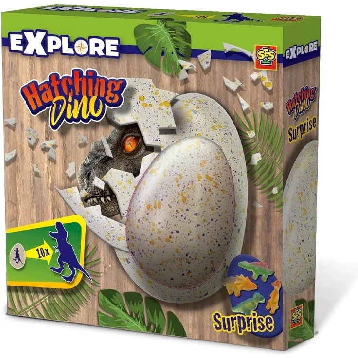 dinosaurier-Eierschlupf 20 x 20 cm Entdecken – Bild 1
