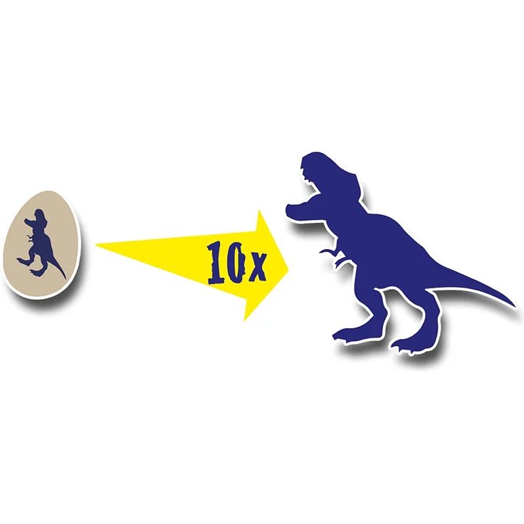 dinosaurier-Eierschlupf 20 x 20 cm Entdecken – Bild 4