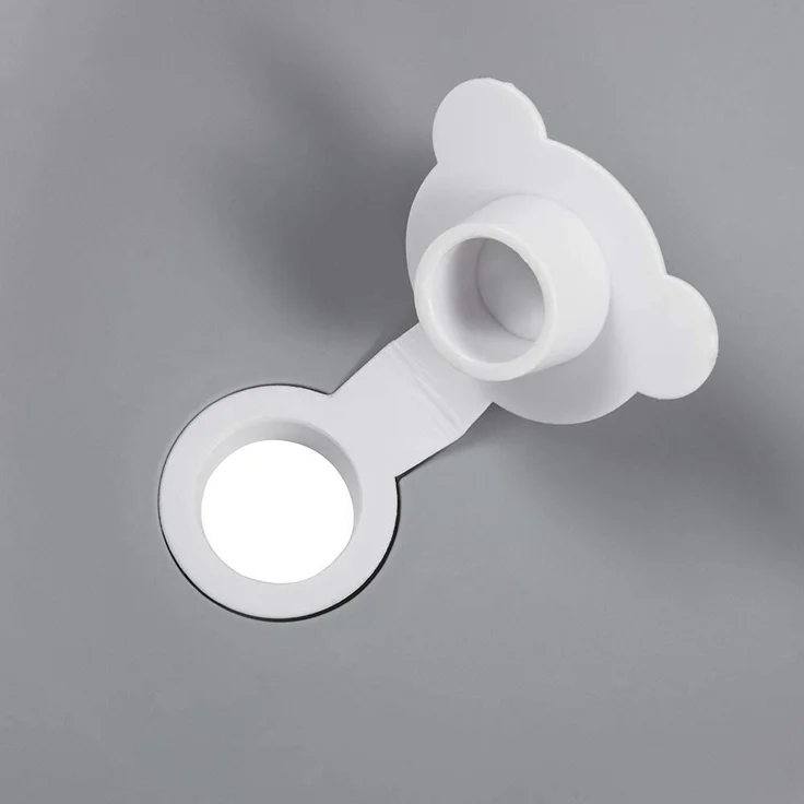 keeeper Stars Ergonomische Babywanne mit Softgriff, Stöpsel und anatomisch geformten Badesitz, Ab 0 bis ca. 6 Monate, Natalia, Grau – Bild 6