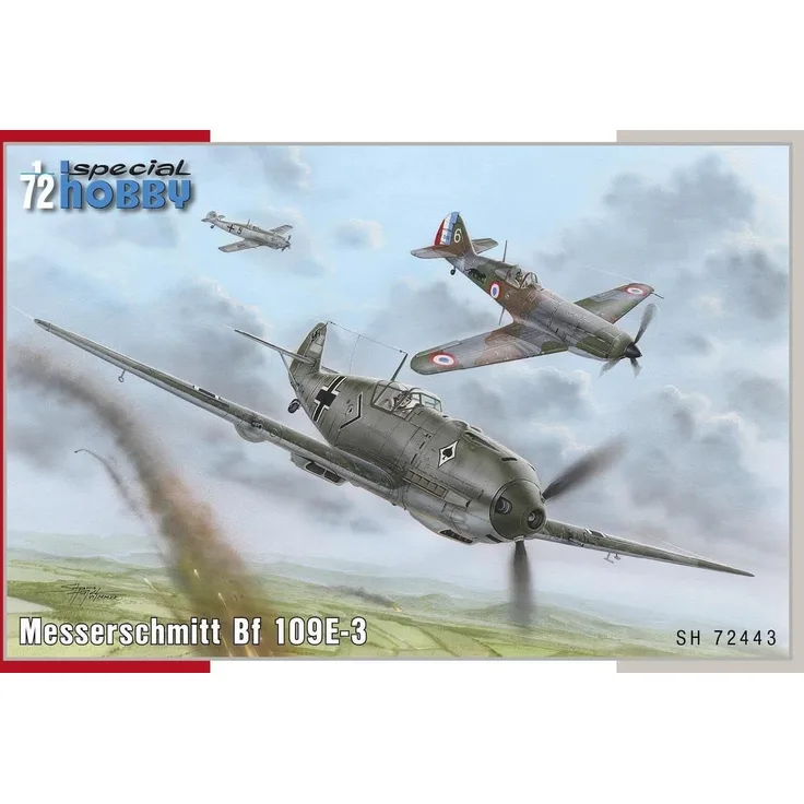 Special Hobby 100-SH72443 Messerschmitt Bf 109E-3