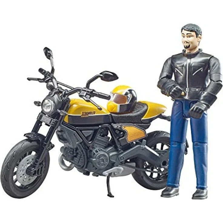 bruder 63053 Bworld Scrambler Ducati Full Throttle – Bild 1