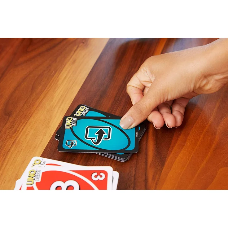 Mattel Games GDR44 'UNO FLIP' Kartenspiel, ab 7 Jahren, 2-10 Spieler – Bild 7