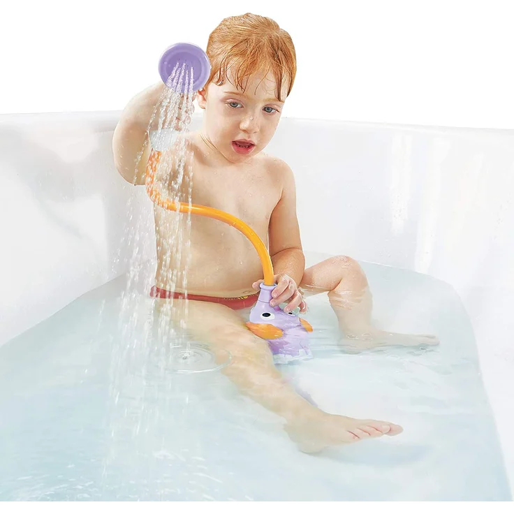 Yookidoo Babydusche Elefant, Lila – Bild 4