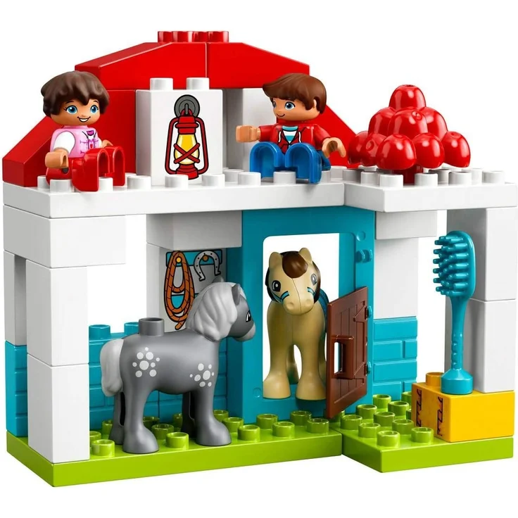 LEGO Duplo 10868 - Pferdestall, Spielzeug für das Kindergartenalter – Bild 9