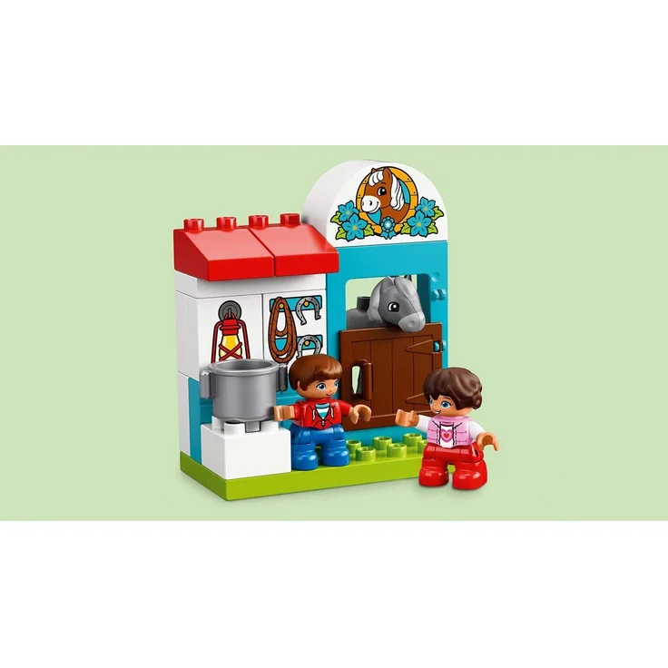 LEGO Duplo 10868 - Pferdestall, Spielzeug für das Kindergartenalter – Bild 6