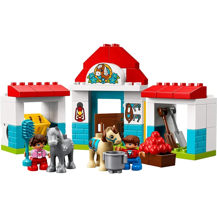 LEGO Duplo 10868 - Pferdestall, Spielzeug für das Kindergartenalter – Bild 3