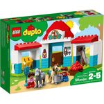 LEGO Duplo 10868 - Pferdestall, Spielzeug für das Kindergartenalter