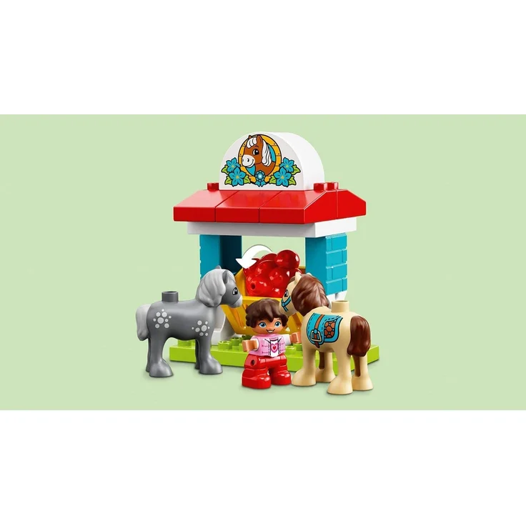 LEGO Duplo 10868 - Pferdestall, Spielzeug für das Kindergartenalter – Bild 7