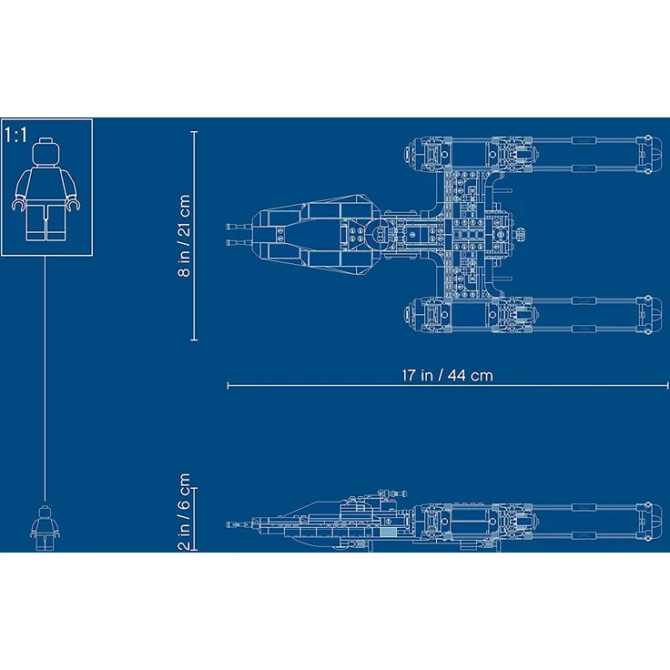 LEGO 75249 Star Wars - Widerstands Y-Wing Starfighter, Mehrfarbig – Bild 9