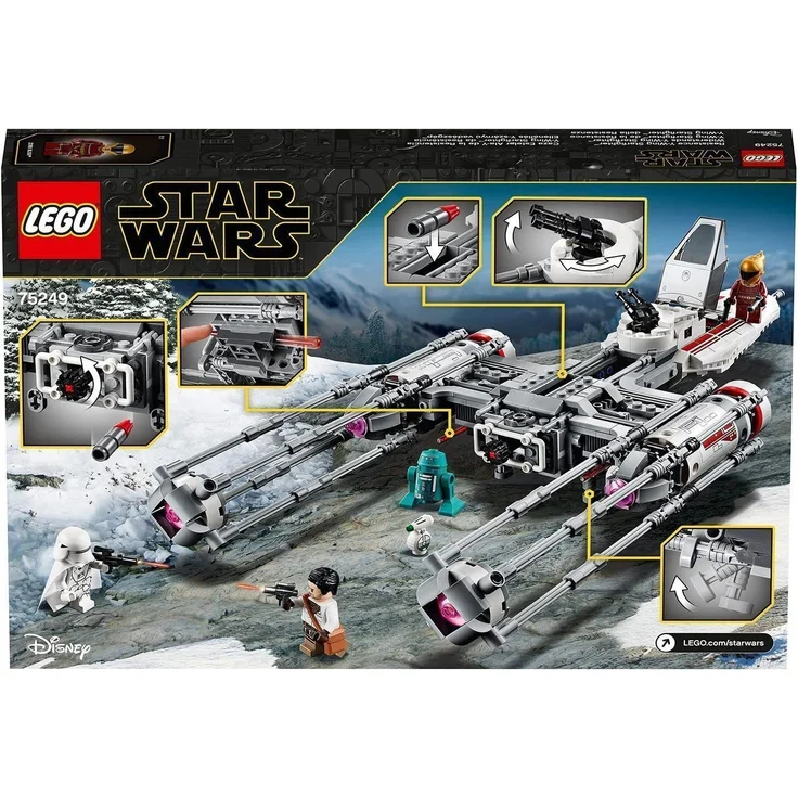 LEGO 75249 Star Wars - Widerstands Y-Wing Starfighter, Mehrfarbig – Bild 8