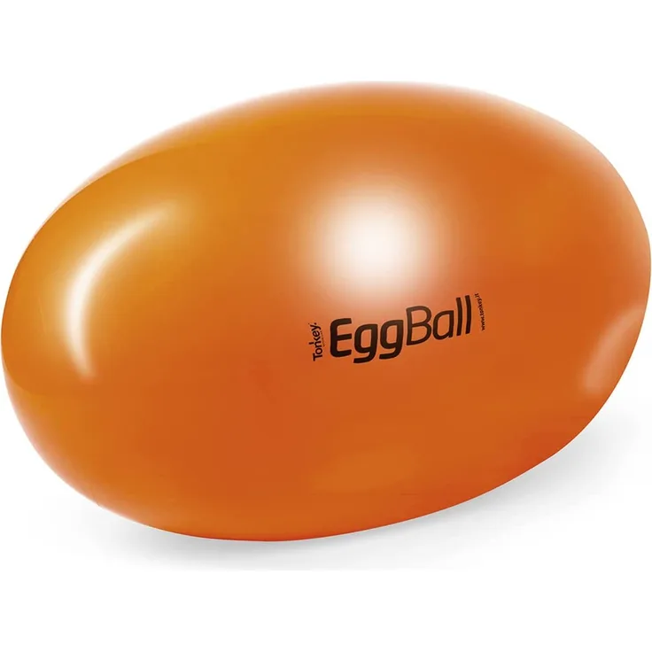 PEZZI Therapierolle Eggball ORIGINAL Sitzball Gymnastikball Gymball 85 cm ORANGE, orange
