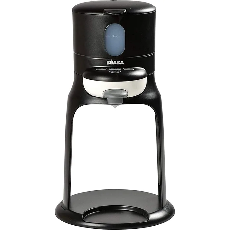 BÉABA , Flaschenbereiter/Wärmer Kleine Töpfe, Wasserspender mit exakter Temperatur, sofort, schnell, Bain Marie-Funktion, 2 Temperaturen, abnehmbarer Flaschenwärmer, Bib'Espresso, Schwarz