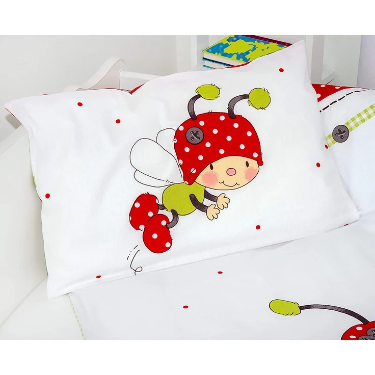 Herding Lara Käferchen Baby Bettwäsche 100 x 135 cm – Bild 4