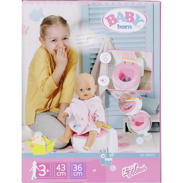 ZAPF Creation - BABY born® Bath Toilette - Puppenmöbel - Preisvergleich – Bild 15