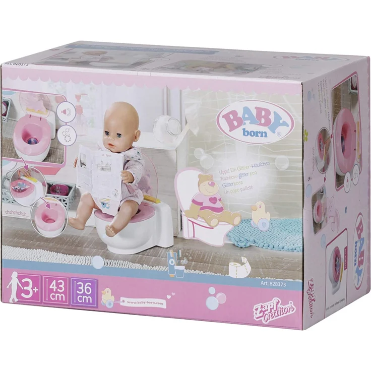 ZAPF Creation - BABY born® Bath Toilette - Puppenmöbel - Preisvergleich – Bild 16