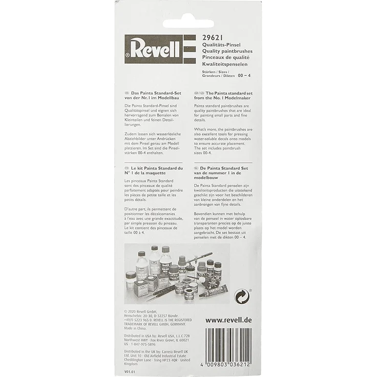 Revell - Painta Standard, 6 Größen 00-4, geblistert - Preisvergleich – Bild 2
