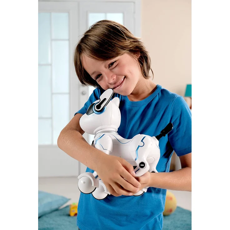 Lexibook DOG01 Power Puppy-My Programmable Smart Dog-Programmierbarer Roboter mit Fernsteuerung, Tanz, Yoga, Trainingsfunktion, Gesang – Bild 4