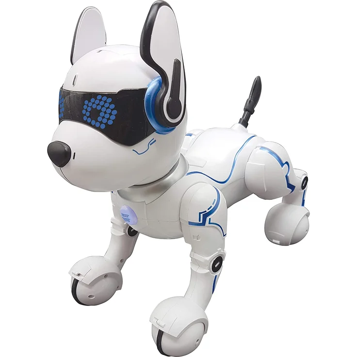 Lexibook DOG01 Power Puppy-My Programmable Smart Dog-Programmierbarer Roboter mit Fernsteuerung, Tanz, Yoga, Trainingsfunktion, Gesang – Bild 2