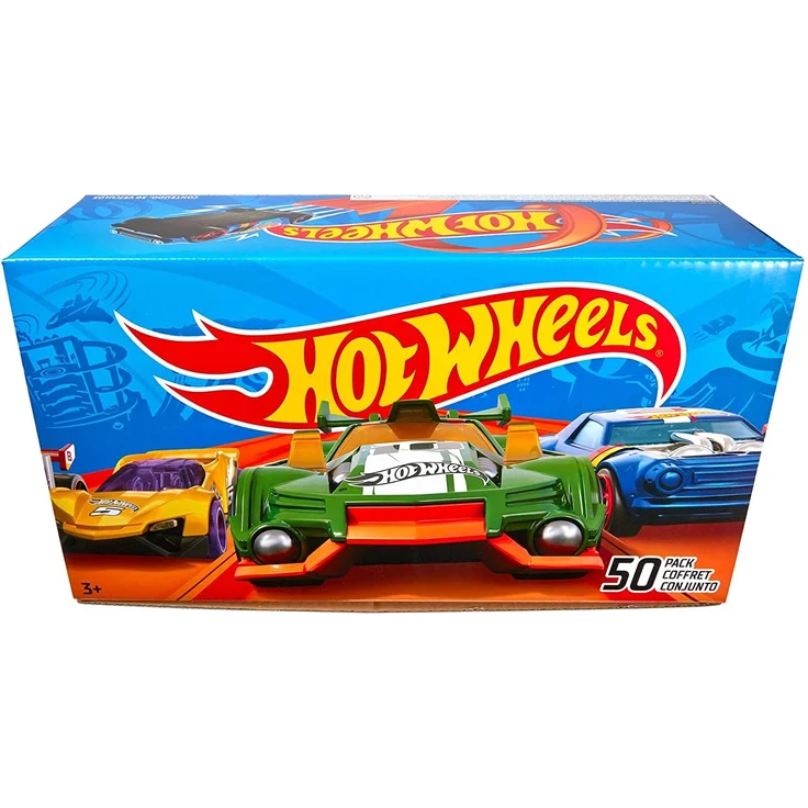 Hot Wheels V6697 - 50er Pack 1:64 Die-Cast Fahrzeuge extra großes Geschenkset, je 50 Spielzeugautos, zufällige Auswahl, ab 3 Jahren – Bild 13