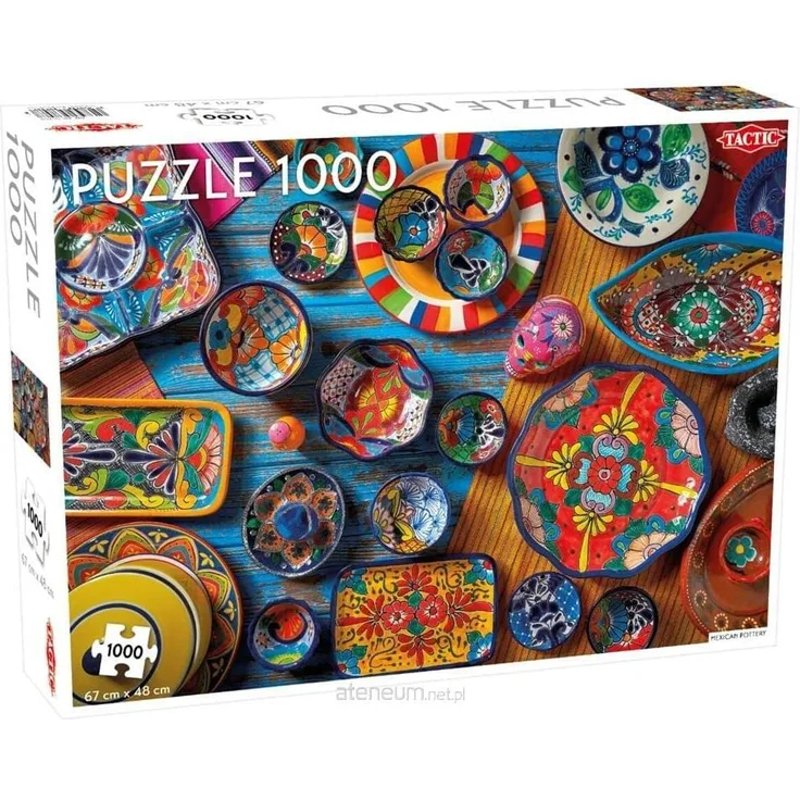 Tactic Lover''s Special: Mexican Pottery - 1000 pcs Puzzlespiel 1000 Stück(e) Kunst 8 Jahr(e)