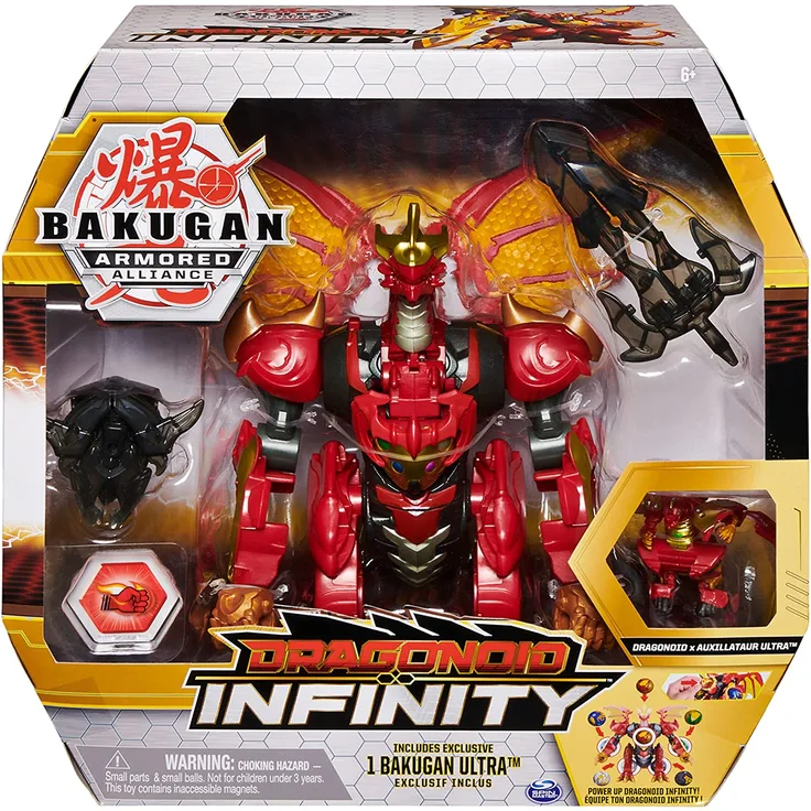 Spin Master - Bakugan Armored Alliance Dragonoid Infinity - Spielfigur