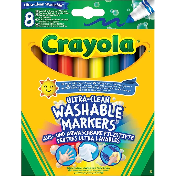 Crayola Flamastry super spieralne 8 sztuk - Preisvergleich