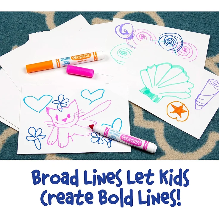 Crayola Flamastry super spieralne 8 sztuk - Preisvergleich – Bild 6