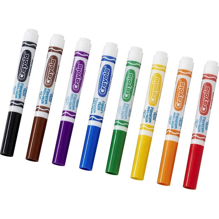 Crayola Flamastry super spieralne 8 sztuk - Preisvergleich – Bild 3