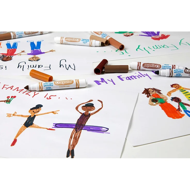Crayola Flamastry super spieralne 8 sztuk - Preisvergleich – Bild 7