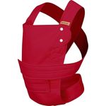 marsupi Baby- und Kindertrage, Version 2.0 (ruby red/red, S/M)
