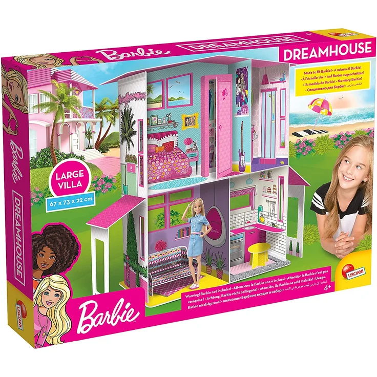 Lisciani 68265 Barbie DREAMHOUSE Puppenhaus, selbstmachende, Personalisierbar – Bild 3