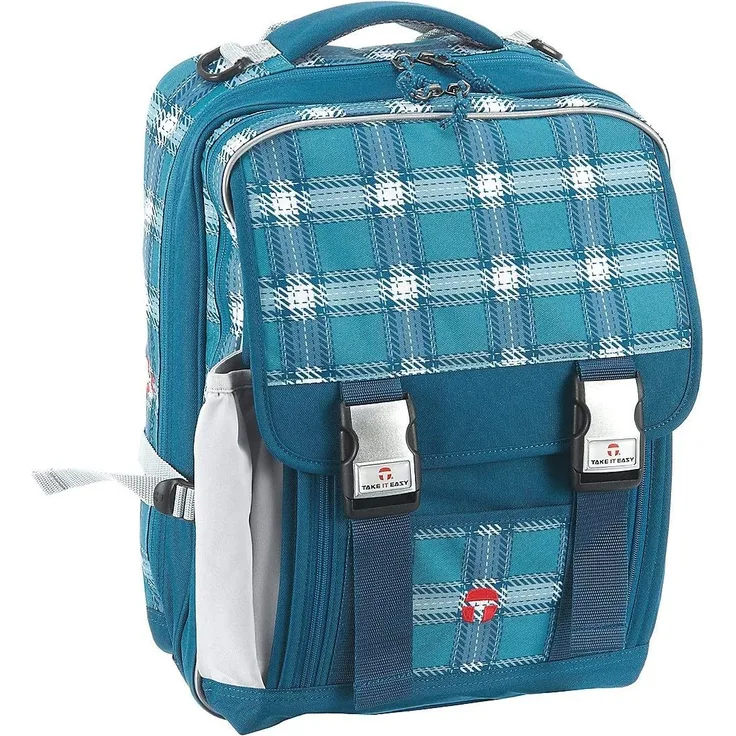 Take It Easy Schulrucksack London - Motiv: Ocean Blau, 40 cm, 26 Liter, 1,3 kg - Farbe: blau