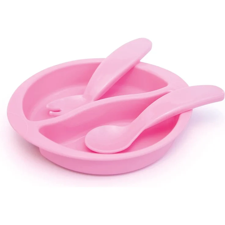 Bayer Design 63694AB, Puppenzubehör, Puppenhochstuhl, Puppenwiege, Babytrage für Puppen, inkl. Schultertasche und Plastikaccessoires, Pflaume - Preisvergleich – Bild 5