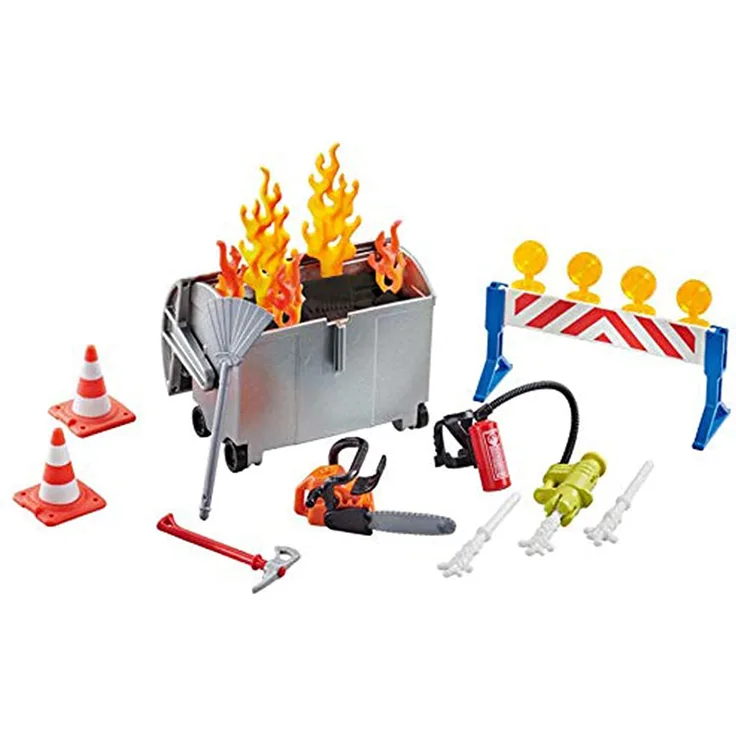 PLAYMOBIL 9804 'Feuerwehr-Zubehörset (Folienverpackung)', ab 4 Jahren