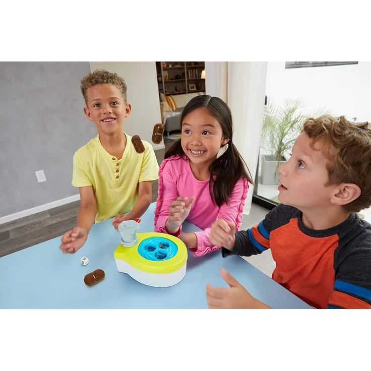 Mattel Games GRF99 - Kacka-Alarm Voll Verstopft! lustiges Kinderspiel und Partyspiel ab 5 Jahren – Bild 7