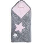 BEMINI Wickeldecke Softy + softy Baby rosa