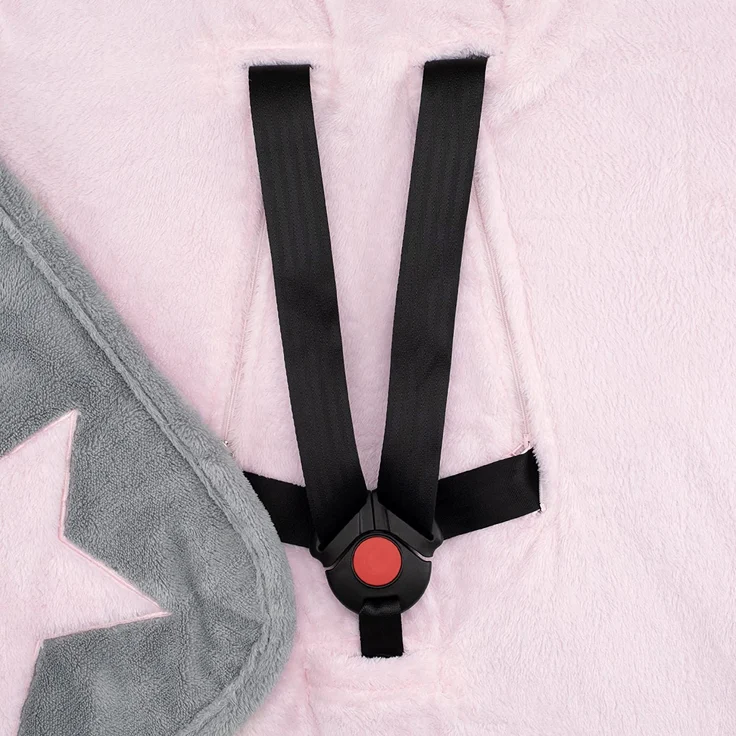 BEMINI Wickeldecke Softy + softy Baby rosa – Bild 5