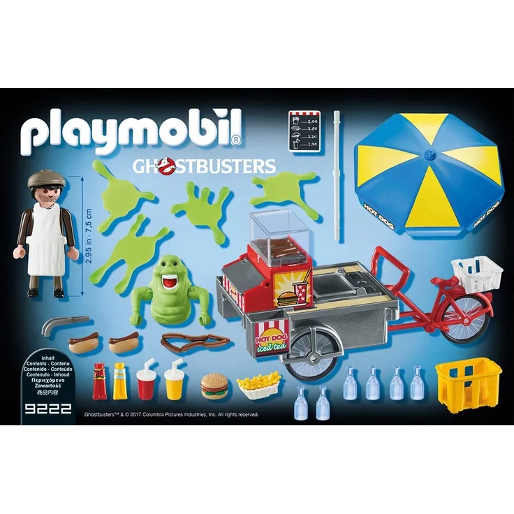 Playmobil Ghostbusters 9222 Slimer mit Hot Dog Stand, Ab 6 Jahren – Bild 3
