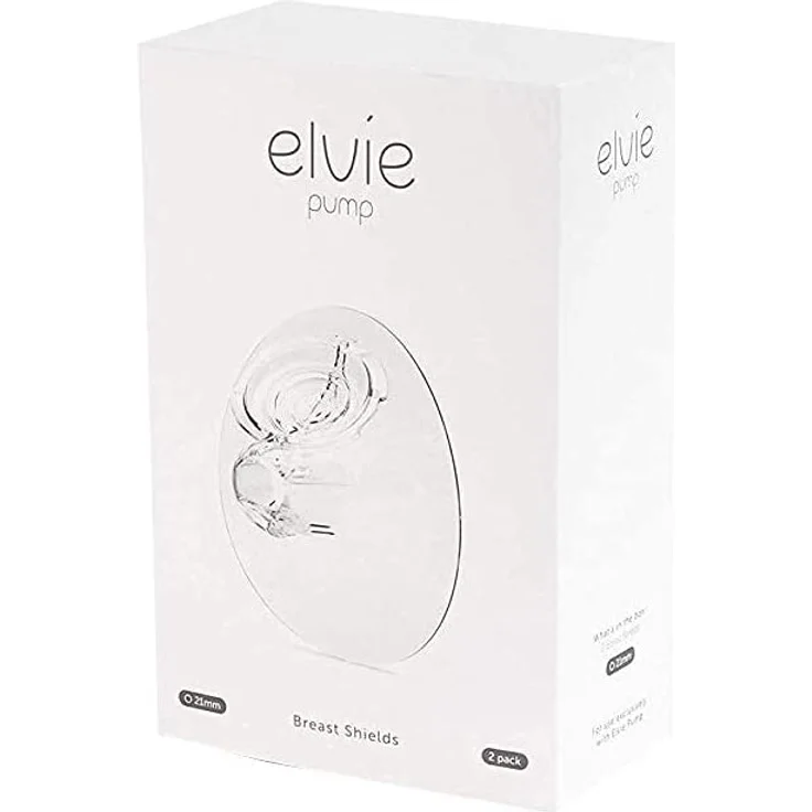 Elvie Brustmuschel 21 mm 2 Stück Transparent - Preisvergleich – Bild 5