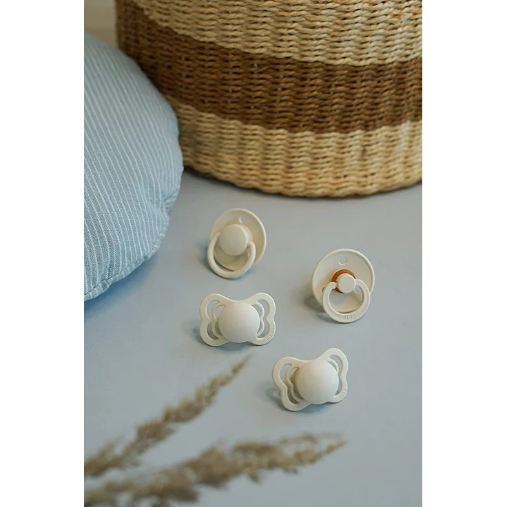 BIBS Schnuller Try-it Collection, 0-36 Monate, 2 Stück Ivory – Bild 3
